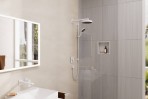 Hansgrohe Dušas galvas turētājs, E 39 cm, taisnstūra, Matt White 4