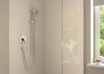 Hansgrohe Dušas stienis Unica S Puro, ar dušas vadu 0,90m, hroms 4