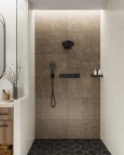 Hansgrohe FixFit Q dušas izvads ar turētāju, Matt Black 3