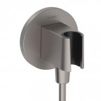 Hansgrohe Fixfit S dušas izvads ar turētāju, Brushed bl. chrome