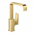 Hansgrohe Metropol izlietnes jaucējkrāns 230 push-open, Gold