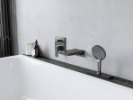 Hansgrohe Metropol Vannas snīpis, Brushed black chrome 3