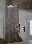 Hansgrohe Raindance dušas galva E 300 1jet, hroms 5