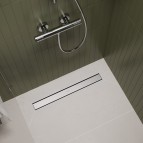 Hansgrohe RainDrain Go Dušas notekas kompl. 800, Brushed Stainless St. 2