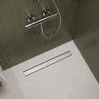 Hansgrohe RainDrain Go Dušas notekas kompl. 900, Brushed Stainless St. 5