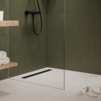 Hansgrohe RainDrain Go Dušas notekas komplekts 900, melns matēts 4