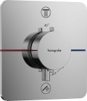 Hansgrohe ShowerSelect Comfort Q Termostats, 2 funkcijas, hroms