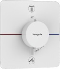 Hansgrohe ShowerSelect Comfort Q Termostats, 2 funkcijas, Matt White