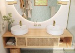 Hansgrohe Talis E izlietnes maisītājs ar pop-up izplūdi, Gold 3