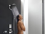 Hansgrohe Unica Dušas stienis Pulsify S 90 cm, hroms 3