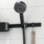 Hansgrohe WallStoris Dušas klausules turētājs, Matt Black 4