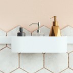 Hansgrohe WallStoris padziļināts glabāšanas grozs, Matt White 6