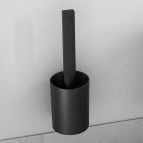 Hansgrohe WallStoris Tualetes birstes turētājs, Matt Black 3