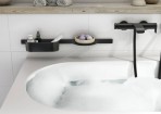 Hansgrohe WallStoris Vannas istabas komplekts, Matt Black 2