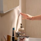 Hansgrohe Xarita Lite Q Spogulis ar horizontālām LED gaismām, MW 11