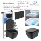 Ideal Standard  Kompleks WC Tesi  pods AquaBlade® + SC vāku + ramis