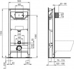 Ideal Standard  Kompleks WC I.life B pods Rimless + SC vāku + ramis 2