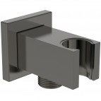 Ideal Standard dušas izvads/turētājs no sienas, Magnetic Grey