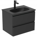 Ideal Standard Izlietne Tesi 63x45x16,5 cm, Matt Black 9