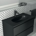 Ideal Standard Izlietne Tesi 83x45x16,5 cm, Matt Black 6