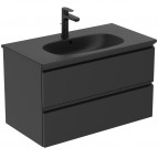 Ideal Standard Izlietne Tesi 83x45x16,5 cm, Matt Black 5