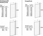 IFÖ SPACE SPVF dušas durvis 100x200cm 6