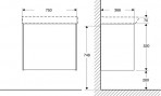 SENSE SKAPIS AR IZLIETNI NSMP 75 COMPACT H,labā p 2