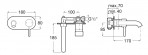 Lanta Смеситель  для раковины 170 mm 2