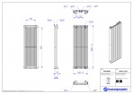 Instal Projekt Deko radiators Afro New 2, 120/18, balts 3