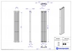 Instal Projekt Deko radiators Afro New 2, 160/13, balts 2