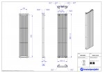 Instal Projekt Deko radiators Afro New 2, 180/18, balts 3