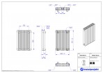 Instal Projekt Deko radiators Afro New X 2, 060/18, balts 3