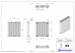 Instal Projekt Deko radiators Afro New X 2, 060/23, balts 5