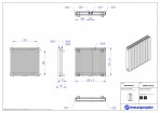 Instal Projekt Deko radiators Afro New X 2, 060/28, balts 7