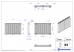 Instal Projekt Deko radiators Afro New X 2, 060/37, balts 7