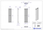 Instal Projekt Deko radiators Afro New X 2, 120/13, balts 6