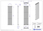 Instal Projekt Deko radiators Afro New X 2, 160/18, balts 3