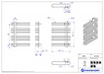 Instal Projekt Dvieļu žāvētājs apkurei Astro 60/80, balts 4