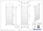 Instal Projekt Dvieļu žāvētājs apkurei Belti 60/160, balts 4