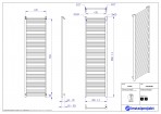 Instal Projekt Dvieļu žāvētājs apkurei STICK 50/190, balts 5