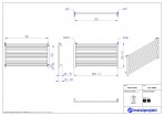 Instal Projekt Dvieļu žāvētājs apkurei STICK LEVEL 100/60, balts 3