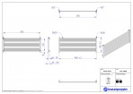 Instal Projekt Dvieļu žāvētājs apkurei STICK LEVEL 140/60, balts 3