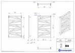 Instal Projekt Dvieļu žāvētājs apkurei Trick 50/90, balts 4