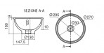 Izlietne IN-OUT 29.5 cm 2