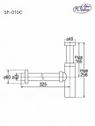 Izlietnes sifons SP-010C 2