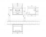 Izlietnes skapītis Subway 2.0  587x420x454 mm 2