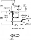 Eurodisc Joystick Maisītājs izlietnei S, hroms 2