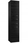 КАМE Gama Высокий шкаф, 160 x 35 см, Black oak