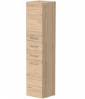 КАМE Gama Высокий шкаф, 160 x 35 см, Light oak
