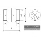 Karstumizturīgs ventilators VOK 150/120V 3